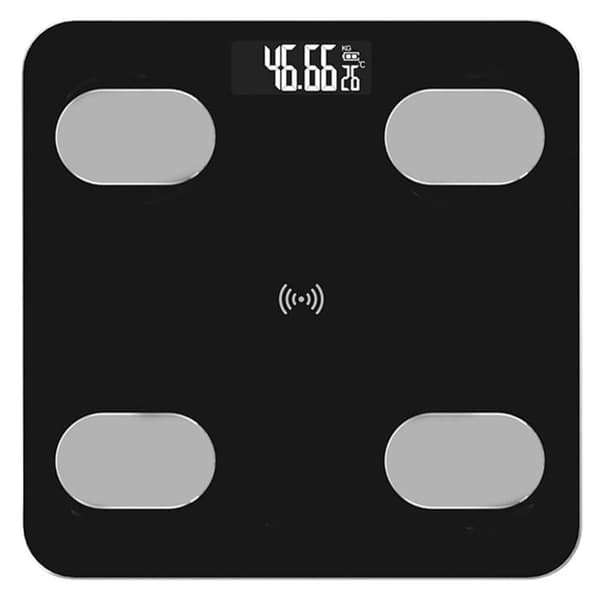 Personvåg Smart elektronisk Bluetooth, BMI/BMR-app