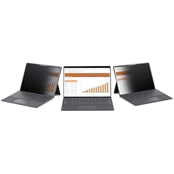 StarTech.com Integritetsskydd för Surface 12,4", Surface Go 1/2/3, 4 riktningar, Porträtt/Landskap, Matt, +/- 30°