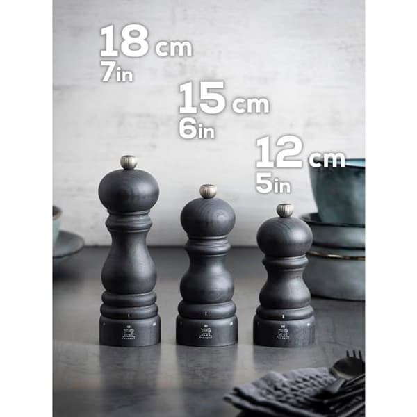 Peugeot Paris u'Select — Saltkvarn 15 cm, PEFC-trä, 6 inställningar, Grafit