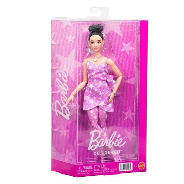 Deluxe - Rosa stjärnklänning - Barbie® - JJN71