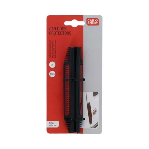 Dörrskydd - Bil - Set om 2 - 14 cm - Reflex - Svart