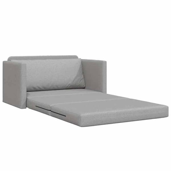 Soffa Säng Sol 2-i-1 Grå Moln 124x71x78 cm Tyg