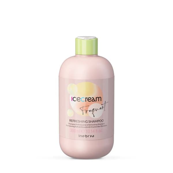Inebrya - Fräschande Schampo med Mint För Frekvent Användning - 300ml,1000ml