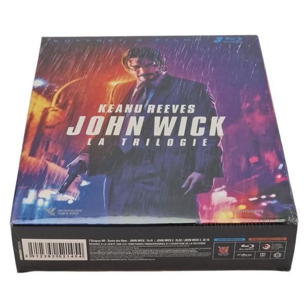 John Wick Trilogy Box Set: John Wick 1 And 2 Parabellum [Blu-Ray]