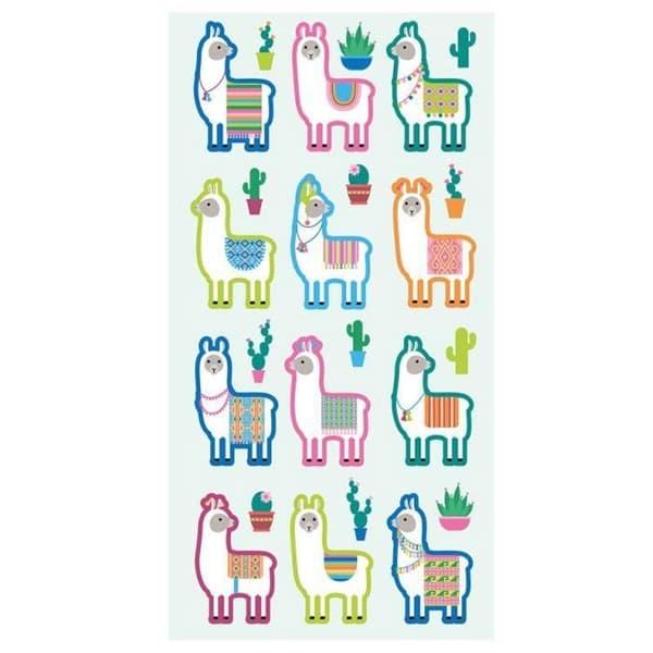 Puffies Stickers - Lamor & kaktusar