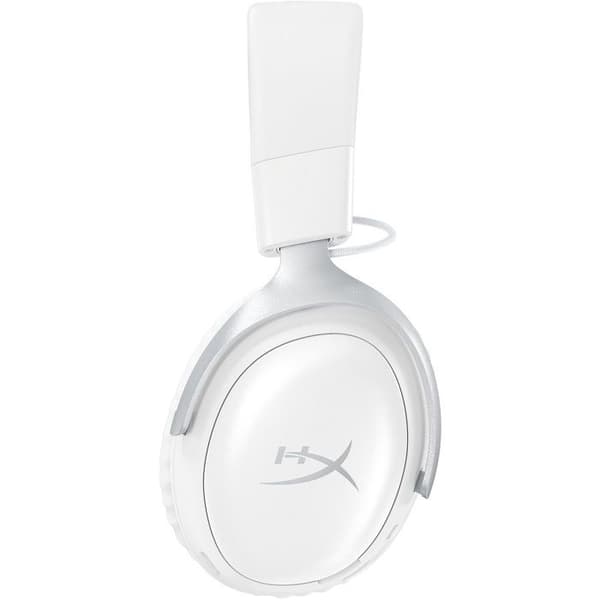 Trådlösa Spelhörlurar - HyperX Cloud III S Wireless - för PC och konsol - Vit