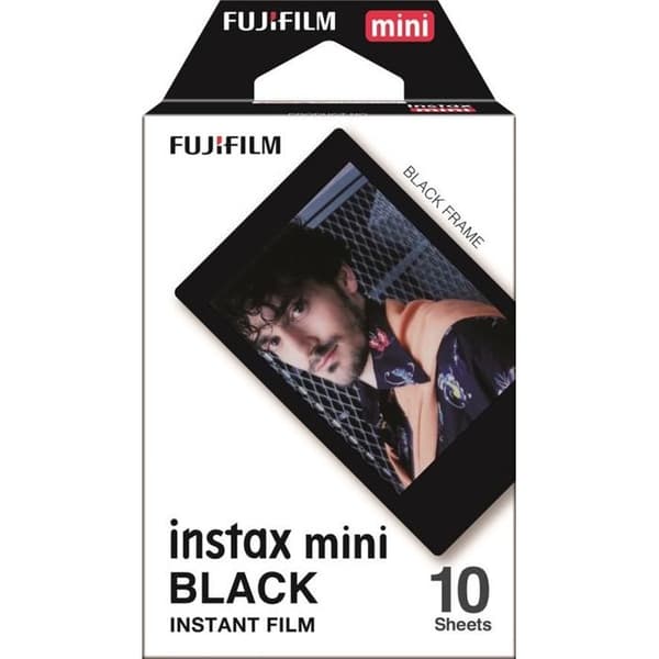 FUJI Instax Mini Color Frame Paper (10v) Svart