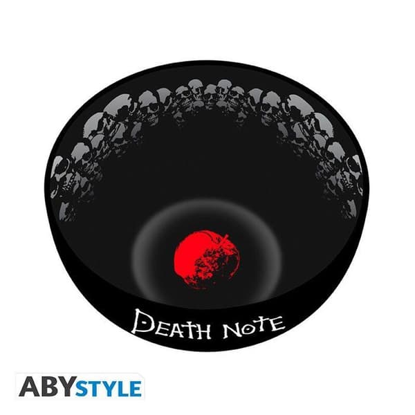 Bol - ABYstyle - DEATH NOTE - 600ml - Svart - Rund - Diskmaskinssäker