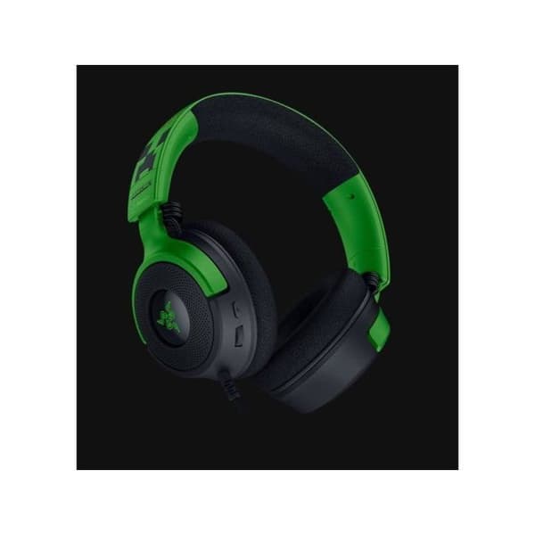 Razer Kraken V4 X Minecraft Edition Gaming Headset USB Gröna