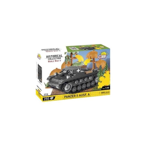 Modell - COBI - Panzer II Ausf. A - Plast - Vit - För barn från 8 år
