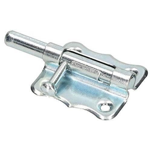 Dörrlås - KOTARBAU - Skjutbult - Robust stål - Snabb montering - Silver 40 mm