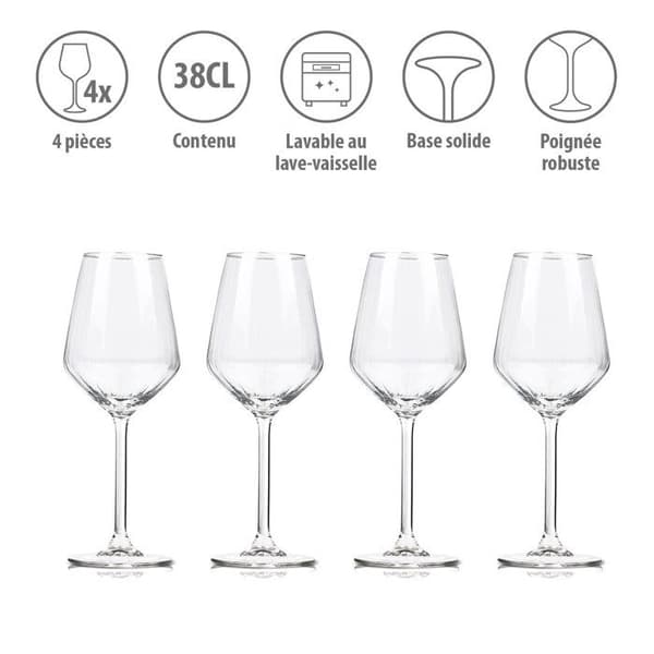 alpina Vinglas Vit - Set 38cl