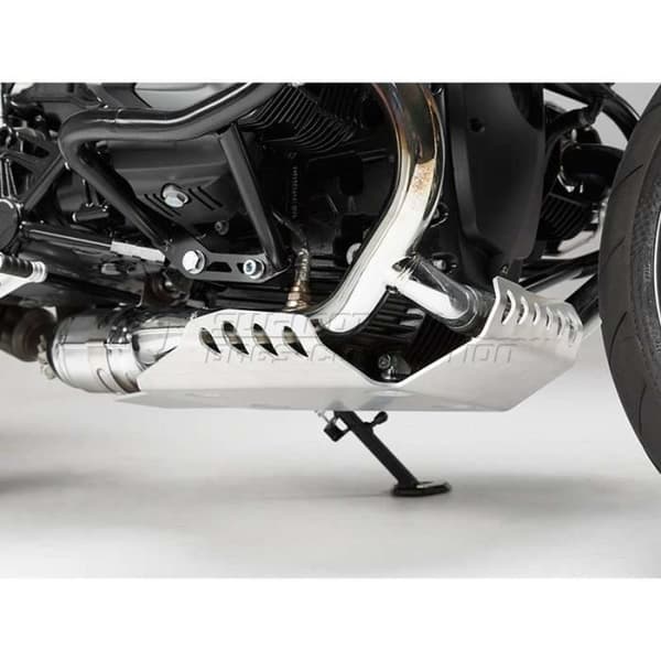 SW-MOTECH motor silver. BMW R NINET (14). -BMW