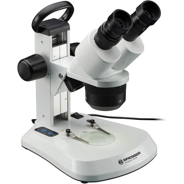 Bresser Analyth STR 10-40x analysmikroskop - Vit/Svart