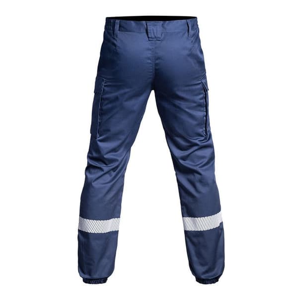 Låg midja elastiska cargobyxor A10 Equipment Sécu-One Hv-Tape - marinblå