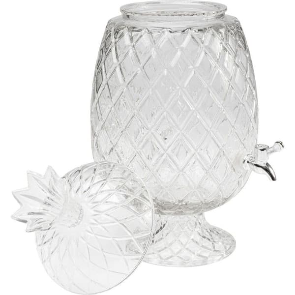 Transparent ananas dryckesdispenser Kare Design