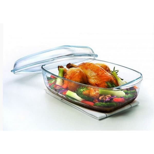 PYREX rektangulär cocotte 6,5 L
