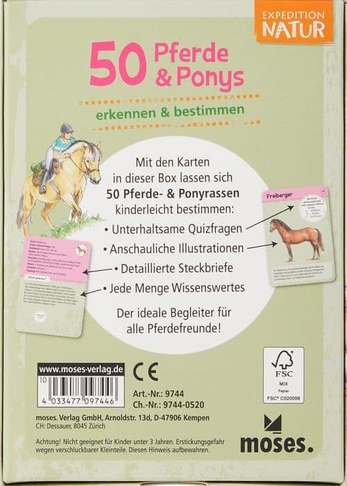 Bok - 9744 - Upptäck hästar - Ponnyer - Inomhus - Barn