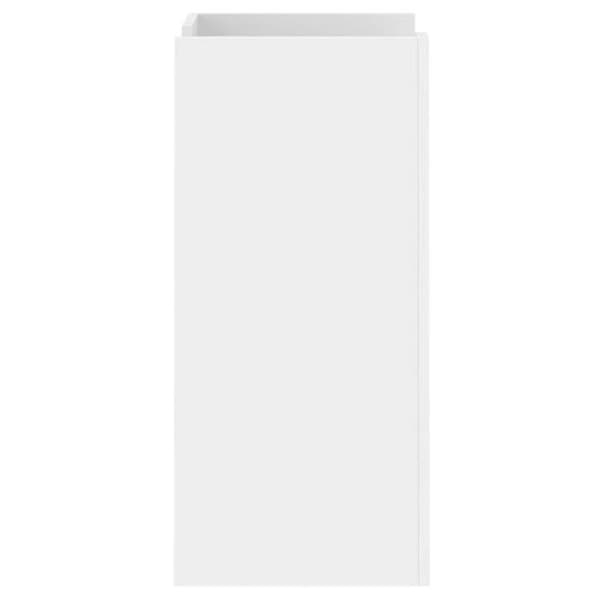 vidaXL Buffé vit 45x35x75 cm ingenjörsträ 848381