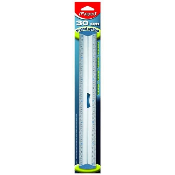 MAPED - Trippeldecimeter Protect-system - Anodiserad aluminium