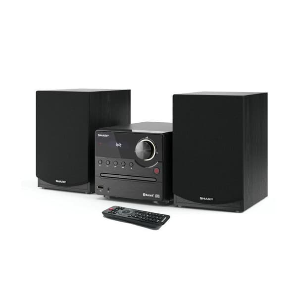 Ljudsystem - SHARP - XLB512BK - 45 W - Bluetooth 5.0 - USB - CD