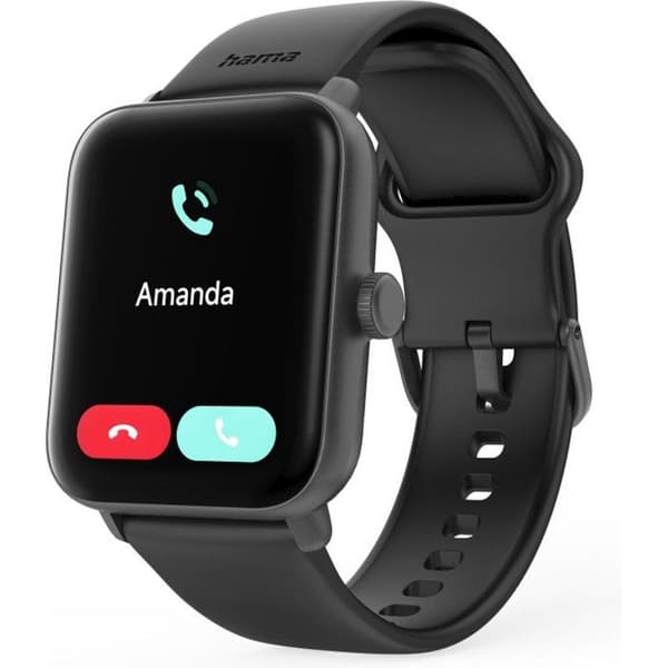 Smartwatch - Hama - 6010 - Inbyggd GPS - IP68 - Samtalsfunktion - Röststyrning