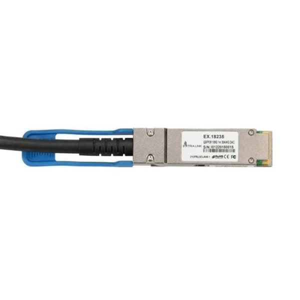 DAC-kabel QSFP28 - 100G - 1m - 30AWG - Passiv