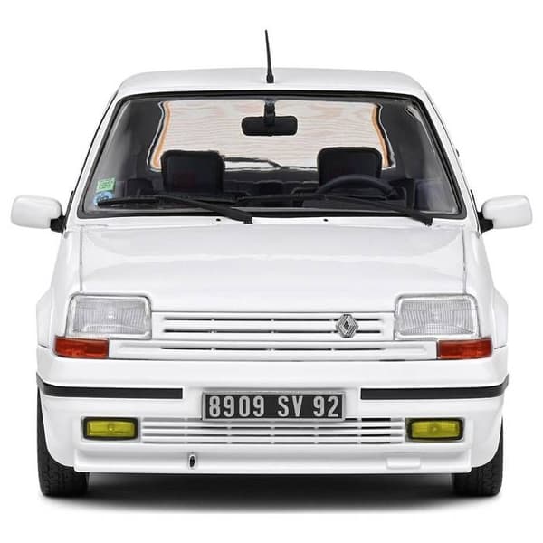 Solido Renault 5 GT Turbo MK2 1989 vit 1:18 Modellbil
