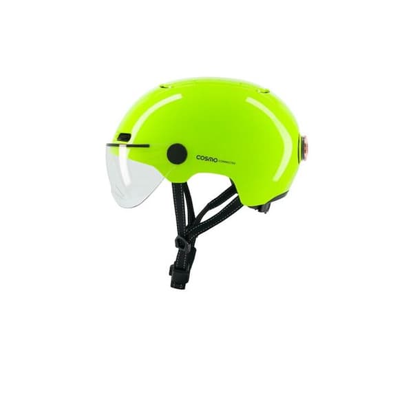 Cykelhjälm Cosmo Connected Fusion+ Gul Fluorescerande