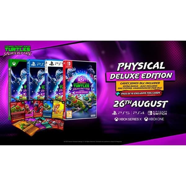 TMNT Splintered Fate - Utgåvan Deluxe - Spel PS5
