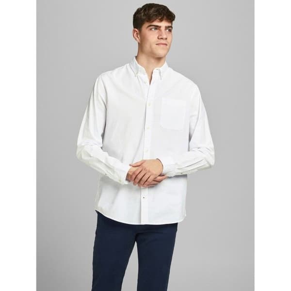 Jack & Jones Oxford-skjorta - vit