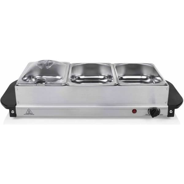 Tristar Buffévärmare 200 W 4,2 L Rostfritt stål Silver