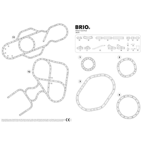 Brio - Evolution Deluxe set - 70 skenor - 7312350360301 - Från 3 år