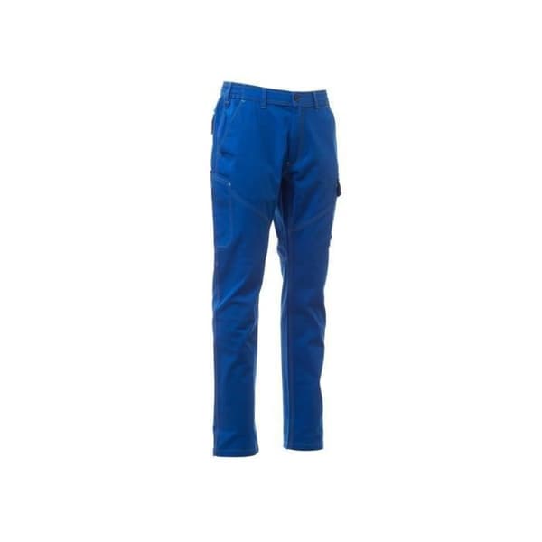 Cargobyxor - Payper Wear - Worker Stretch - Kungsblå - Sidoresår - LOCK SYSTEM fickor