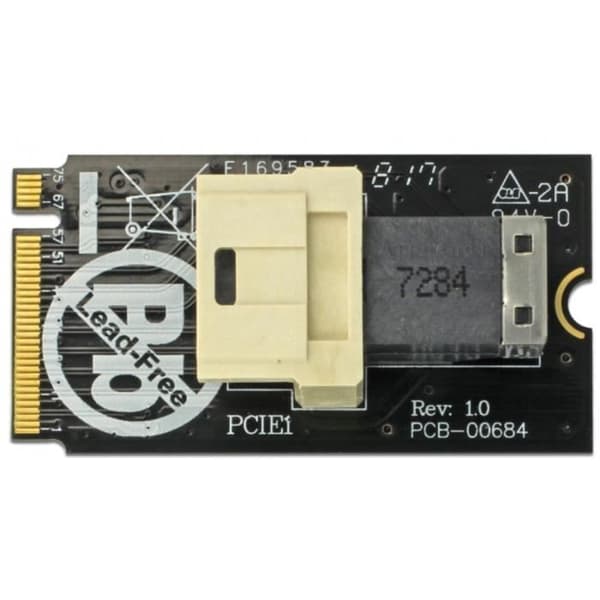 DeLOCK Adapter 63918 Internt Mini-SAS gränssnittskort och adapter