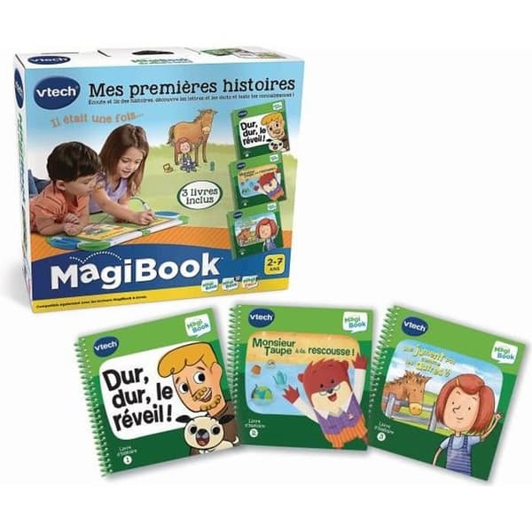 VTECH - 488805 - Magibook - Pack med 3 berättarböcker