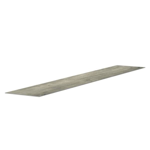 vidaXL Väggpaneler Träutseende Grå PVC 2,06 m² 351818