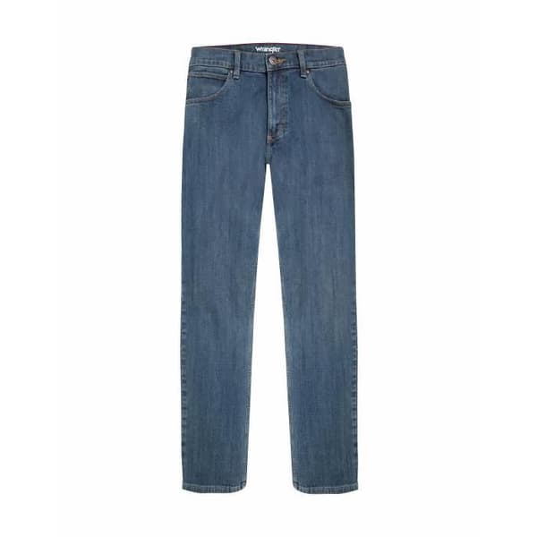 Wrangler raka jeans - blå