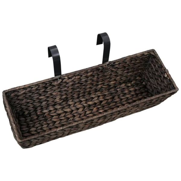 Jardinières - vidaXL - 2 st - Vattensyrén - Brun - Rektangulär