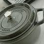 Cocotte - STAUB - Rund cocotte - Grafitgrå - 30 cm - 8.35 L