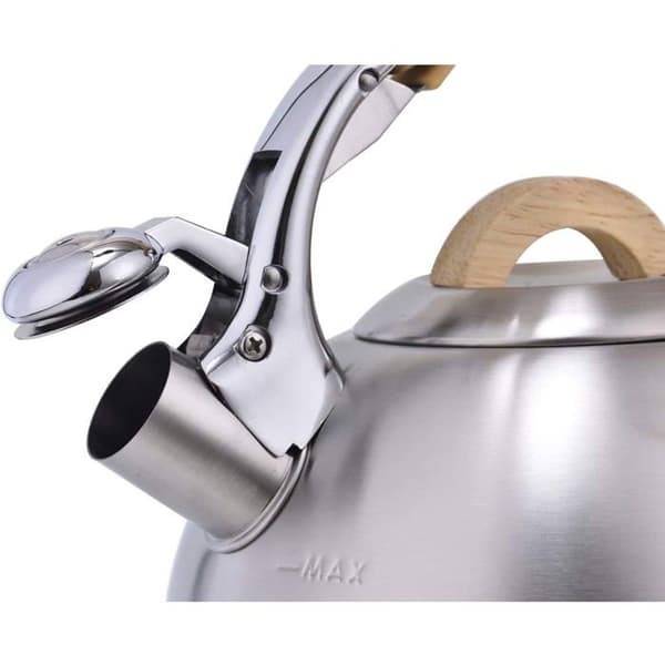VATTENKOKARE MED PIPE I INOX 3 LITRAR