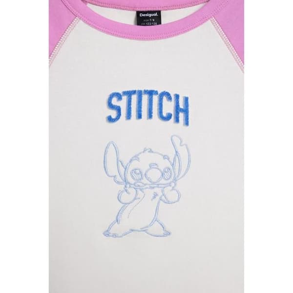 T-shirt tjej Desigual Stitch