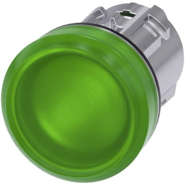 Siemens 3SU1051-6AA40-0AA0 Platt indikator ljusgrön 1 st(s)