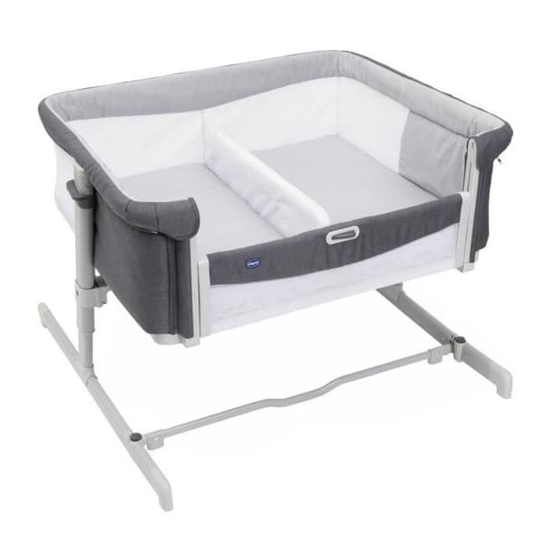 CHICCO - Sänggavel Cododo Next2Me Tvillingar Magnet Grå