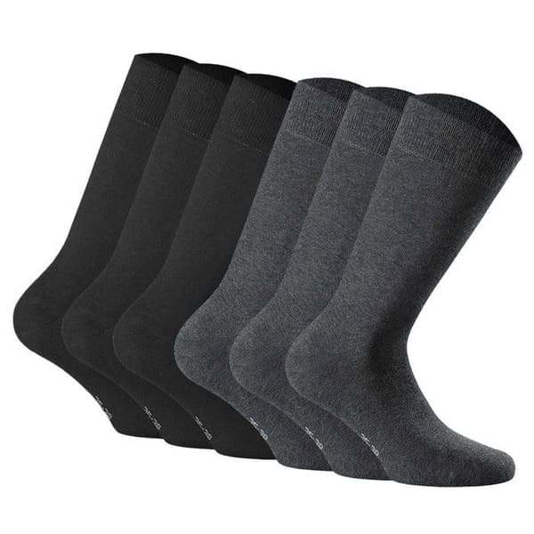 Rohner Strumpor Mix - ,Förpackning med 6, bomull II 6-pack