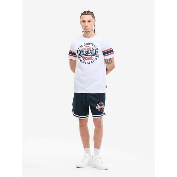 T-shirt i bomull Lonsdale Barton