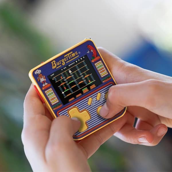 Super Micro Data East Hamburger Tid Nyckelring Gamer
