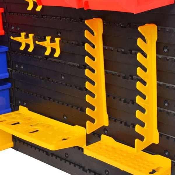 vidaXL Väggmonterad Garage Tool Organizer