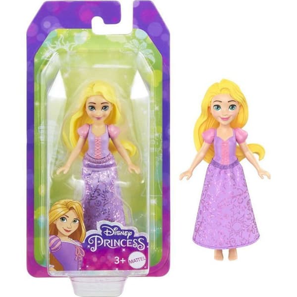 Mattel Docka - HLW70 - DISNEY PRINSESSOR - Mini Docka Rapunzel