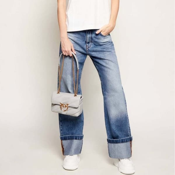 Accessoar Pinko Modell Love Mini Puff Cl Sheep - Färg Grå